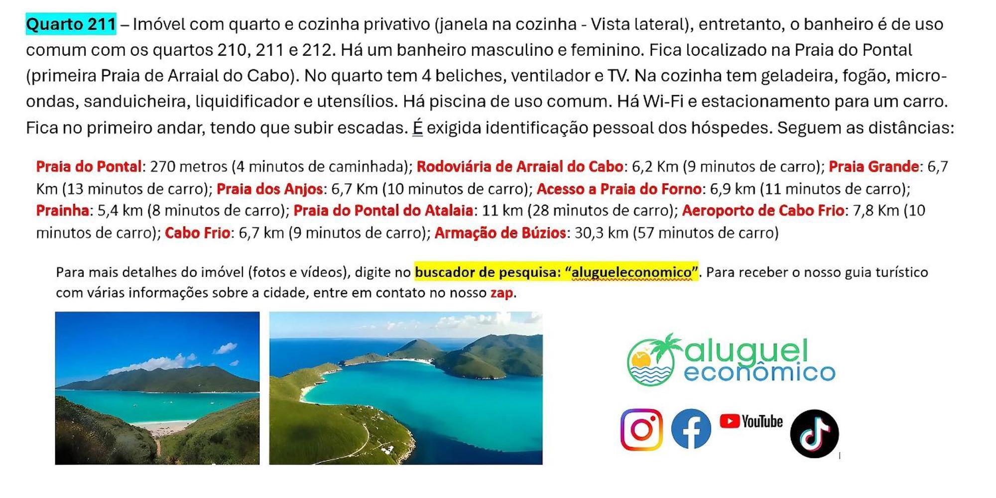 Arraial Do Cabo - Subuai Village - Aluguel Economico 외부 사진