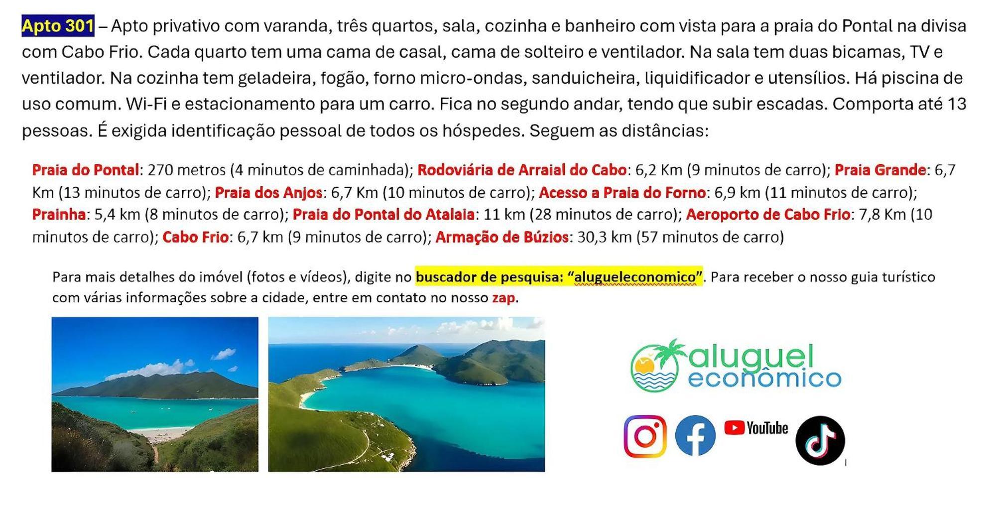 Arraial Do Cabo - Subuai Village - Aluguel Economico 외부 사진